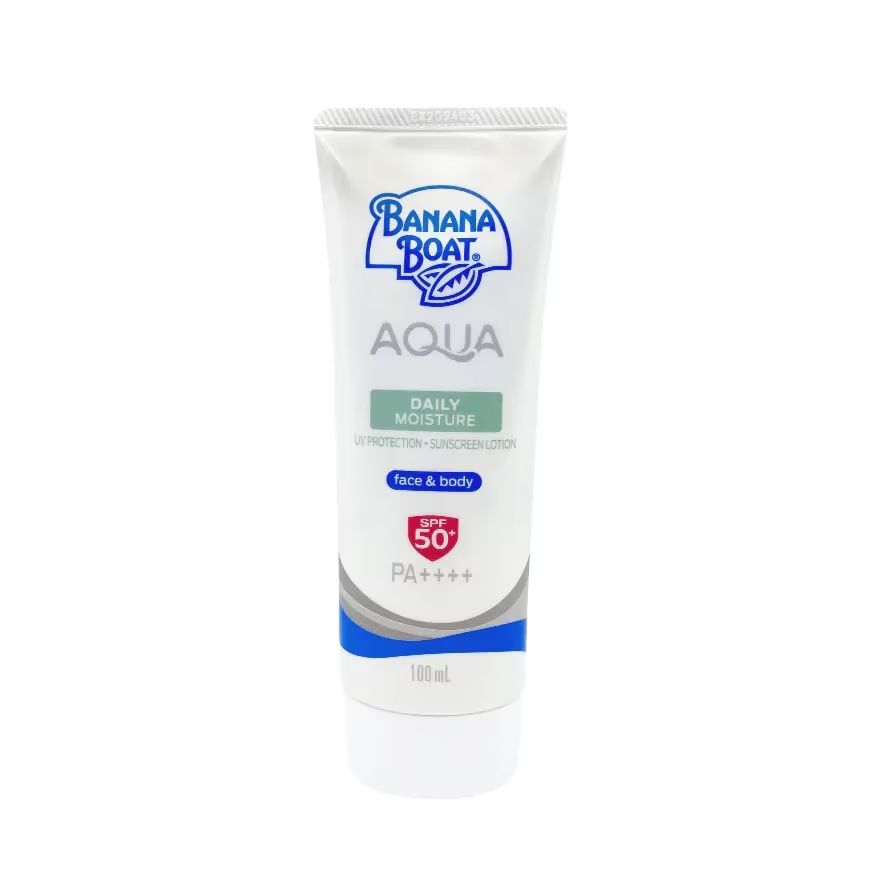 

Banana Boat Солнцезащитный лосьон Aqua Daily Moisture UV Protection SPF50+ PA++++ 100 мл, White