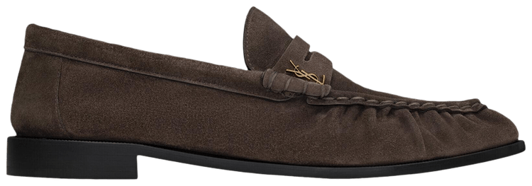

Кроссовки Saint Laurent Le Loafer Supple 'Dark Brown', коричневый
