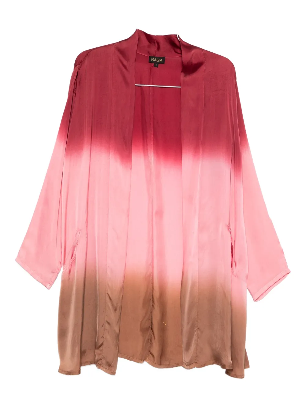 

Куртка с принтом в технике тай-дай Yavi, розовый