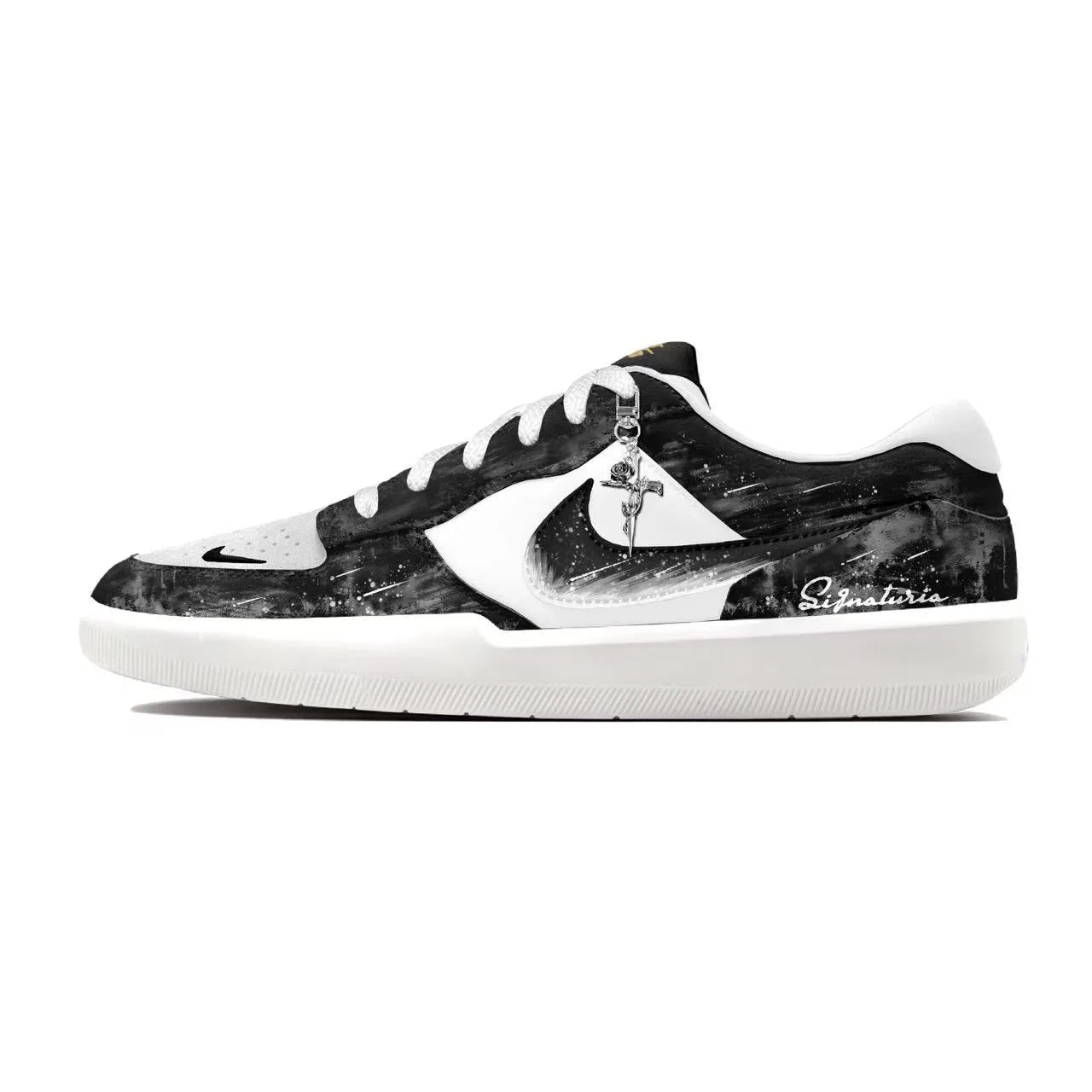 Кроссовки скейтбордические Nike SB Force 58 Black — фото 3