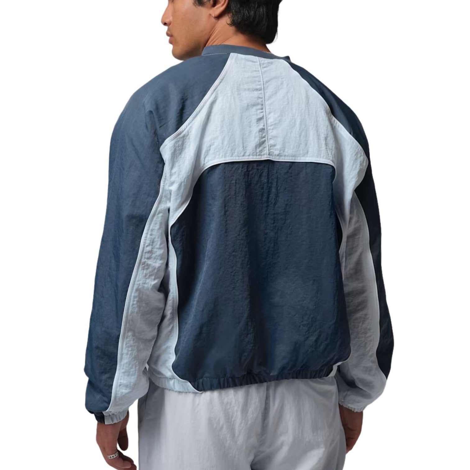 Футболка с длинными рукавами Air Jordan Flight Long-Sleeve Warm-Up Top 'Squadron Blue Aura' — фото 2