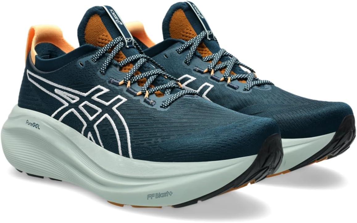 Мужские кроссовки ASICS Gel-Nimbus 27 Tr, бирюзовый — фото 2