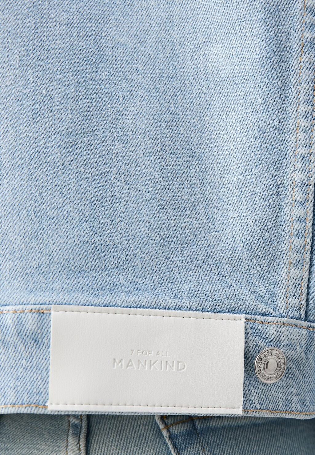 

Джинсовая куртка NELLIE JACKET SUNSHINE 7 for all mankind, темно-синий