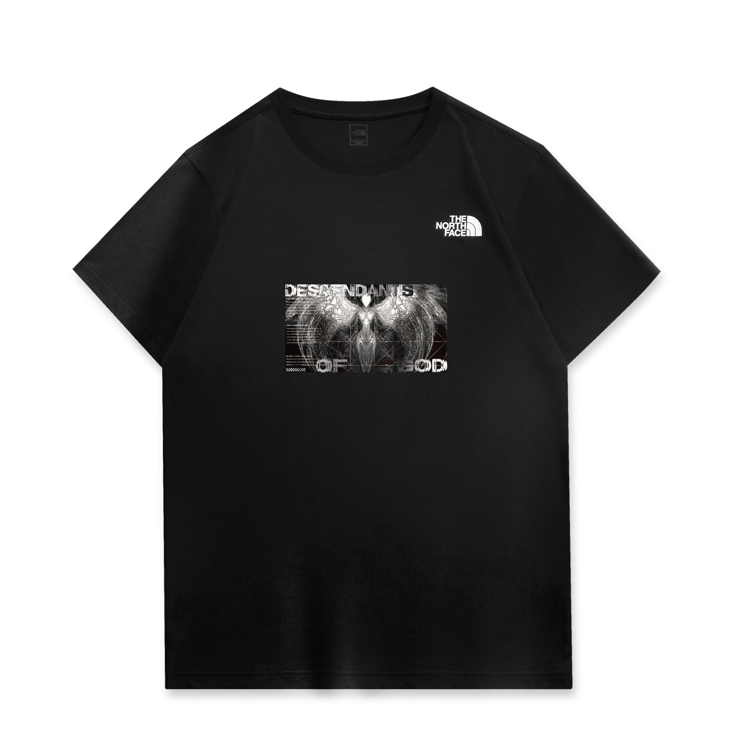 

THE NORTH FACE Футболка унисекс черная, Черный, THE NORTH FACE Футболка унисекс черная