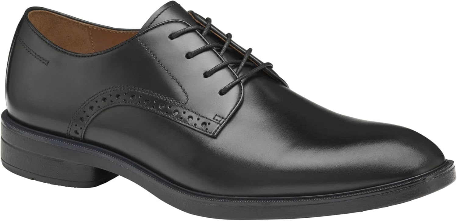 

Мужские оксфорды Johnston Murphy Ronan с простой передней частью Johnston & Murphy, черный