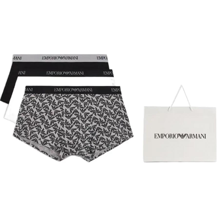 Нижнее белье мужское 3 штуки мультиколор EMPORIO ARMANI — фото 2