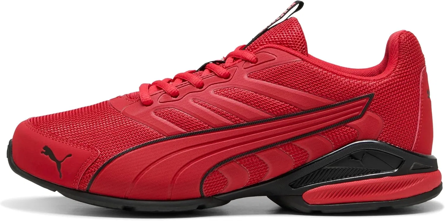 Кроссовки для бега Puma Unisex Electro Street, For All Times Red Puma Black