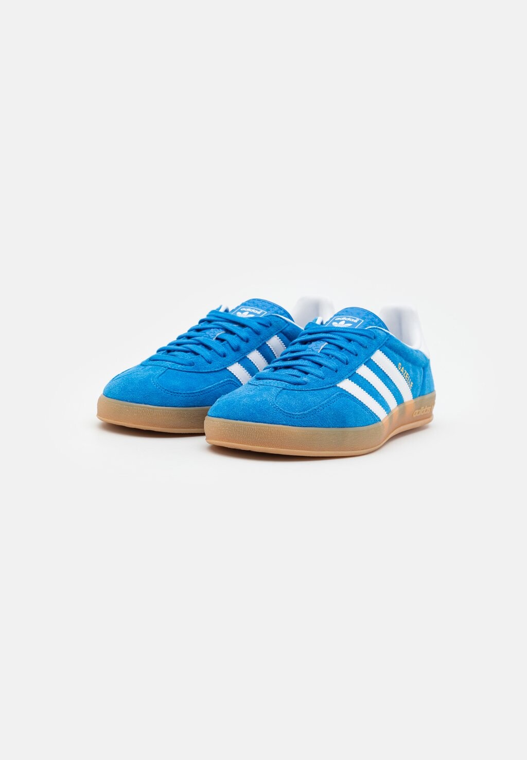 Кроссовки на шнуровке GAZELLE INDOOR adidas, синий