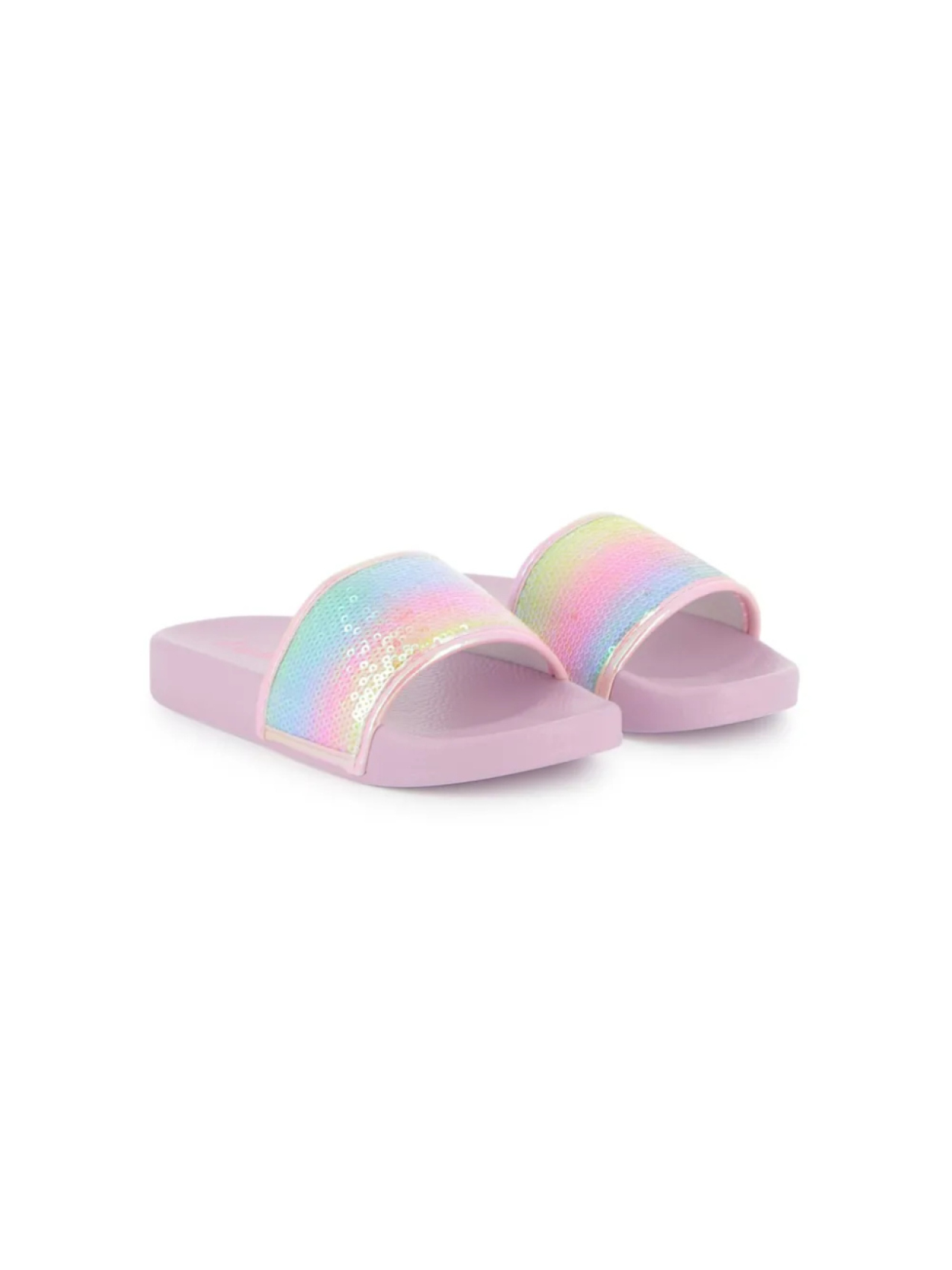 

Billieblush сандалии с пайетками, розовый
