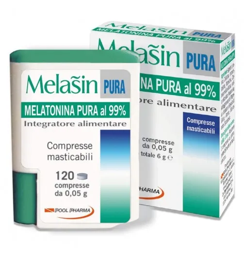 

Melasin Pura 120 Мини-таблетки, добавка для сна