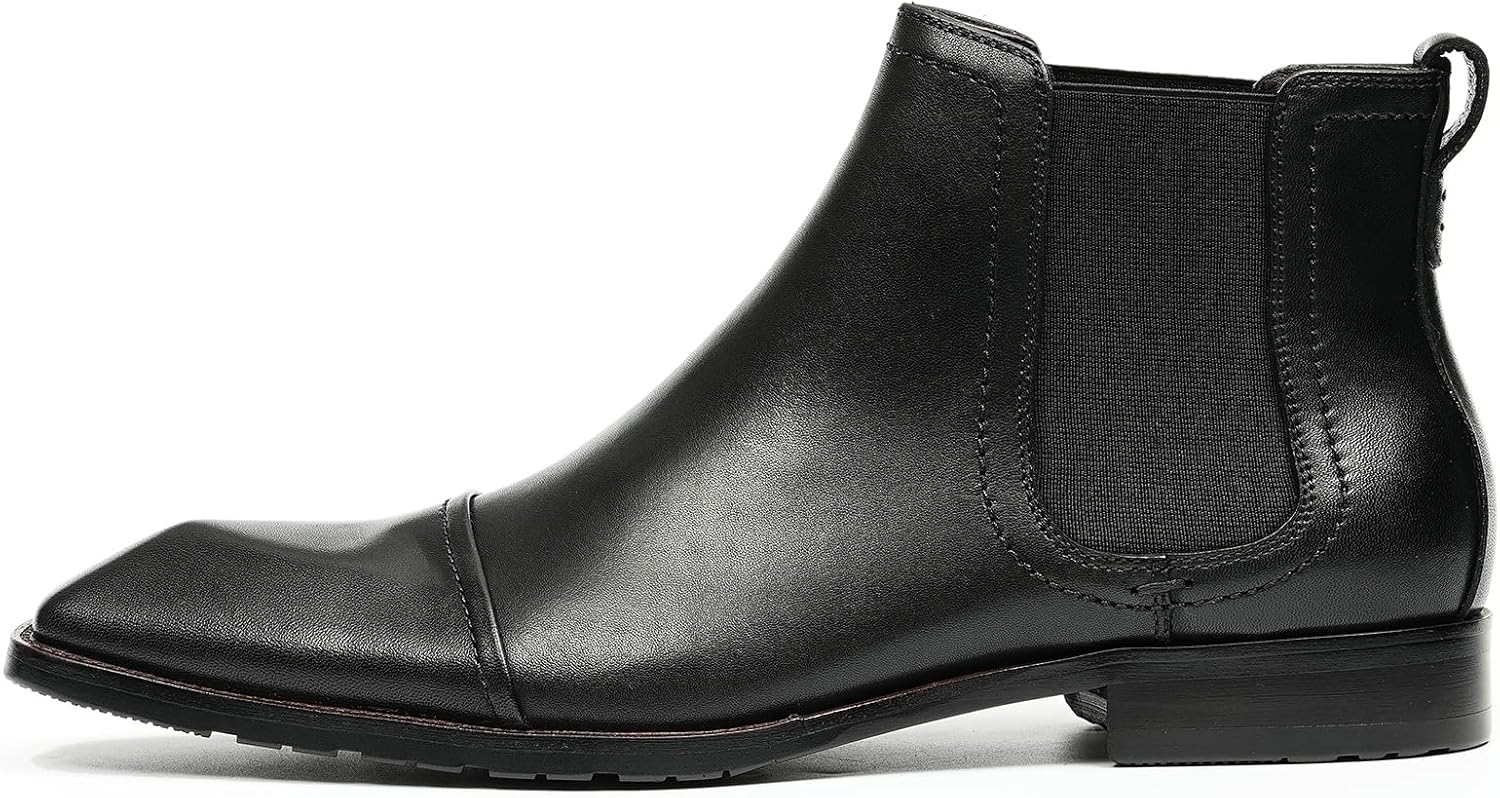 

Мужские классические кожаные ботинки Neufboissee, черный