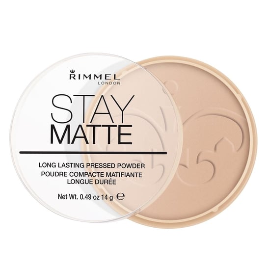 

Шелковисто-бежевая пудра 005, 14 г Rimmel, Stay Matte