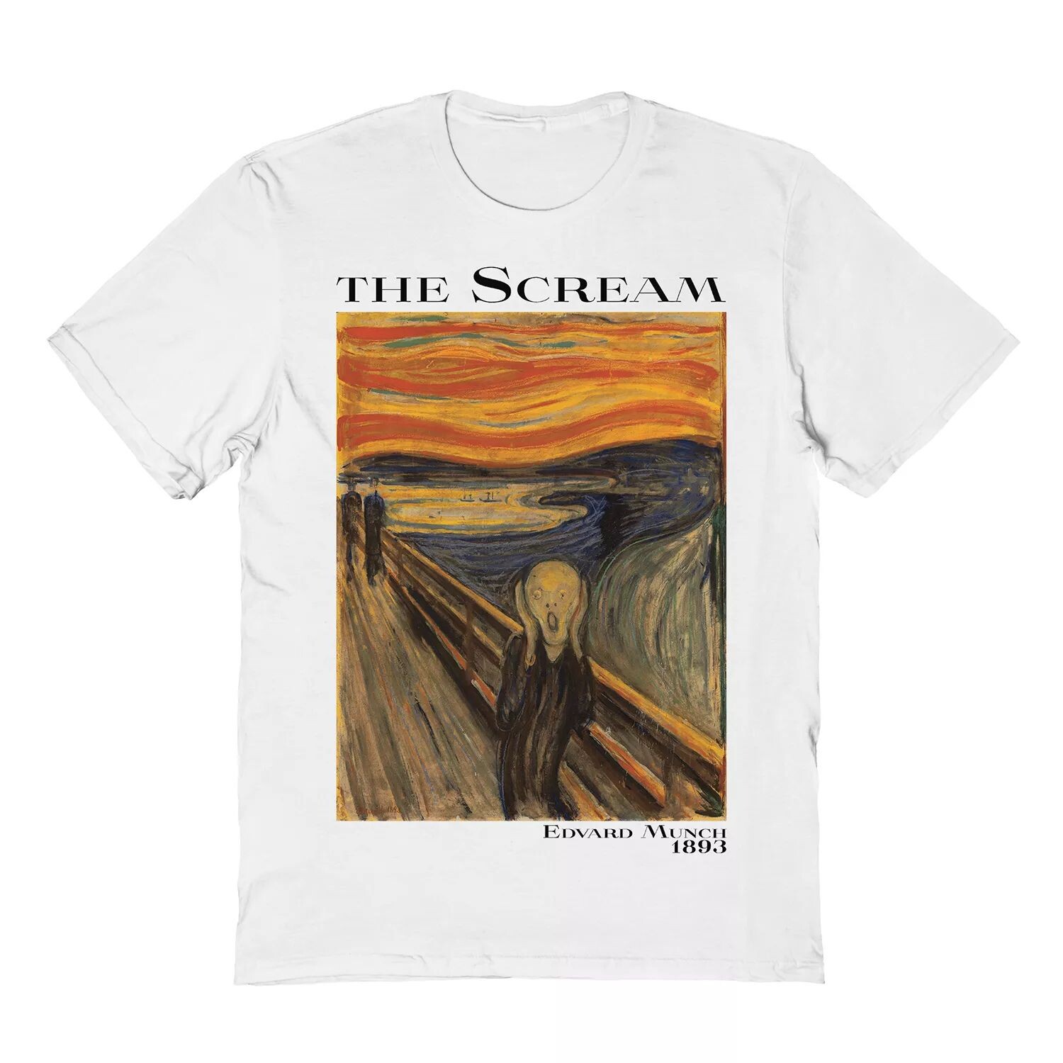 

Мужская футболка Edward Munch The Scream Licensed Character
