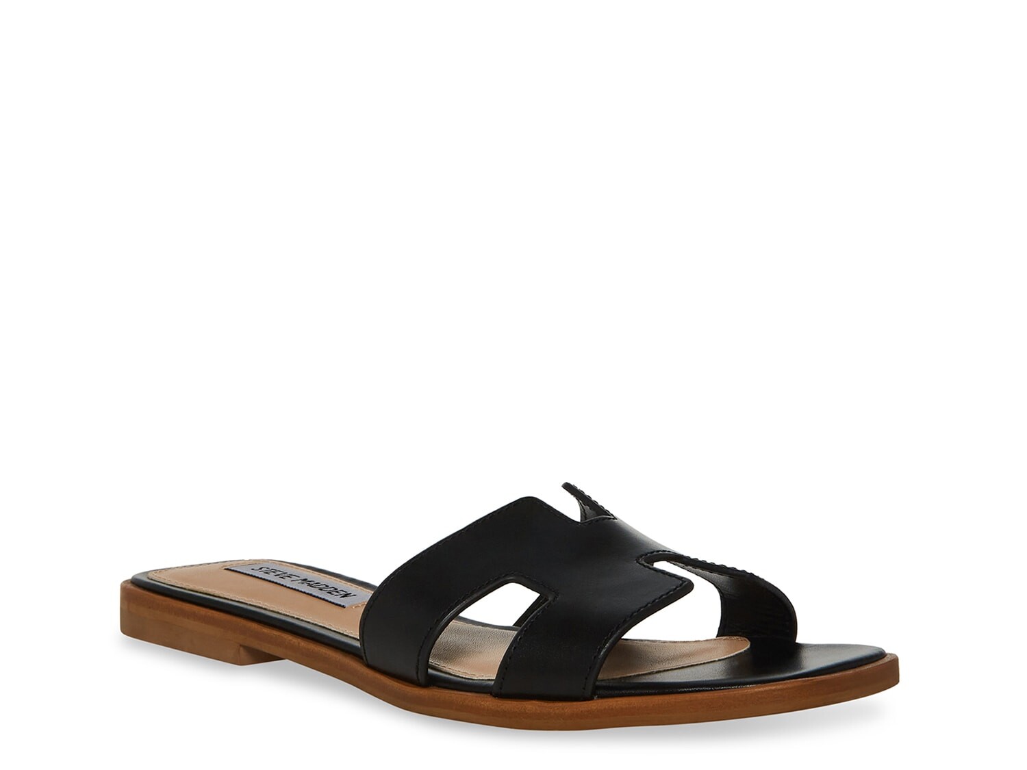 Сандалии кожаные Steve Madden Hayden, черный