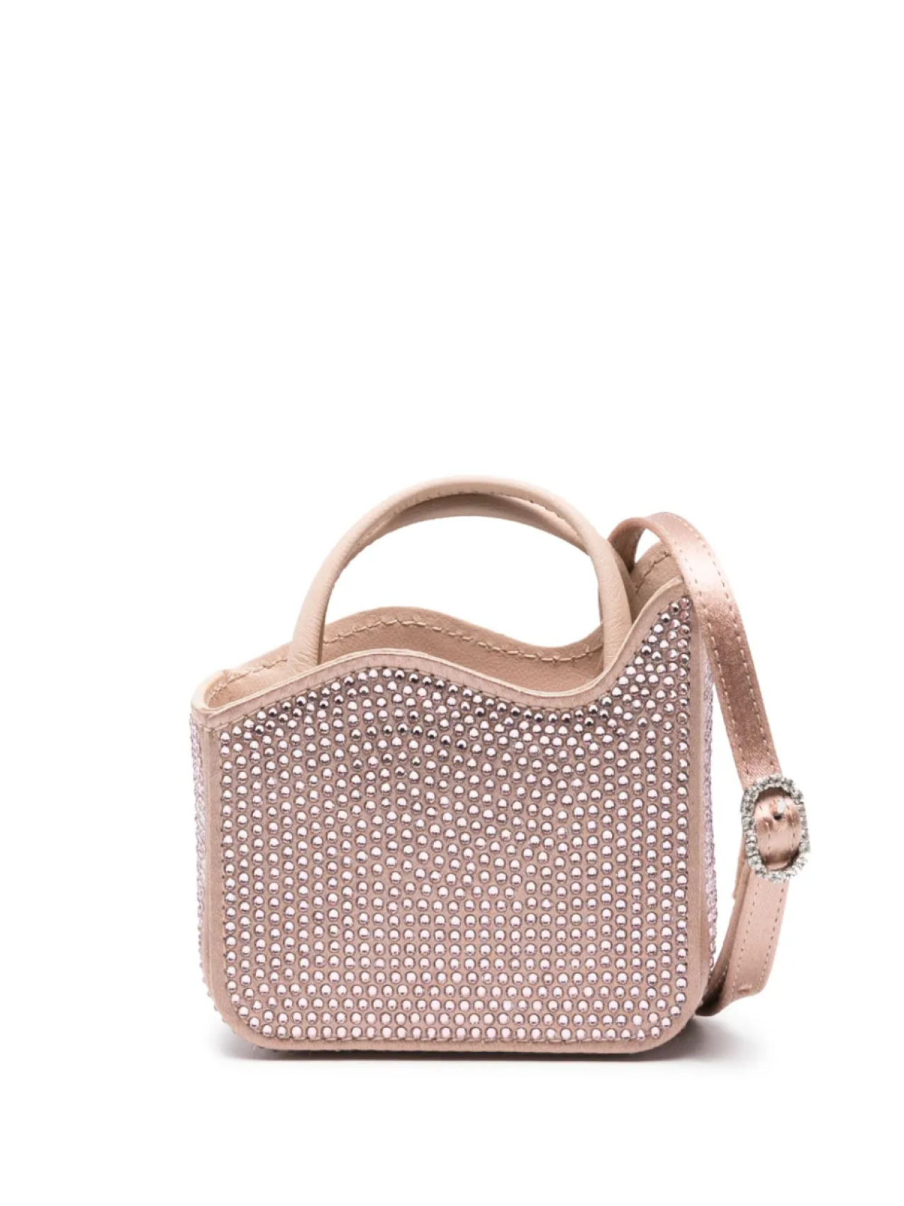 

Le Silla мини-сумка Ivy с кристаллами, розовый