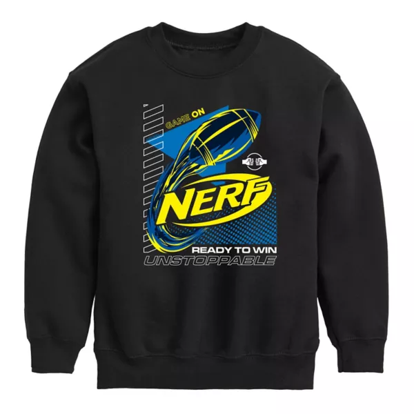 

Футболка из флиса Unstoppable для мальчиков 8-20 лет Nerf, черный