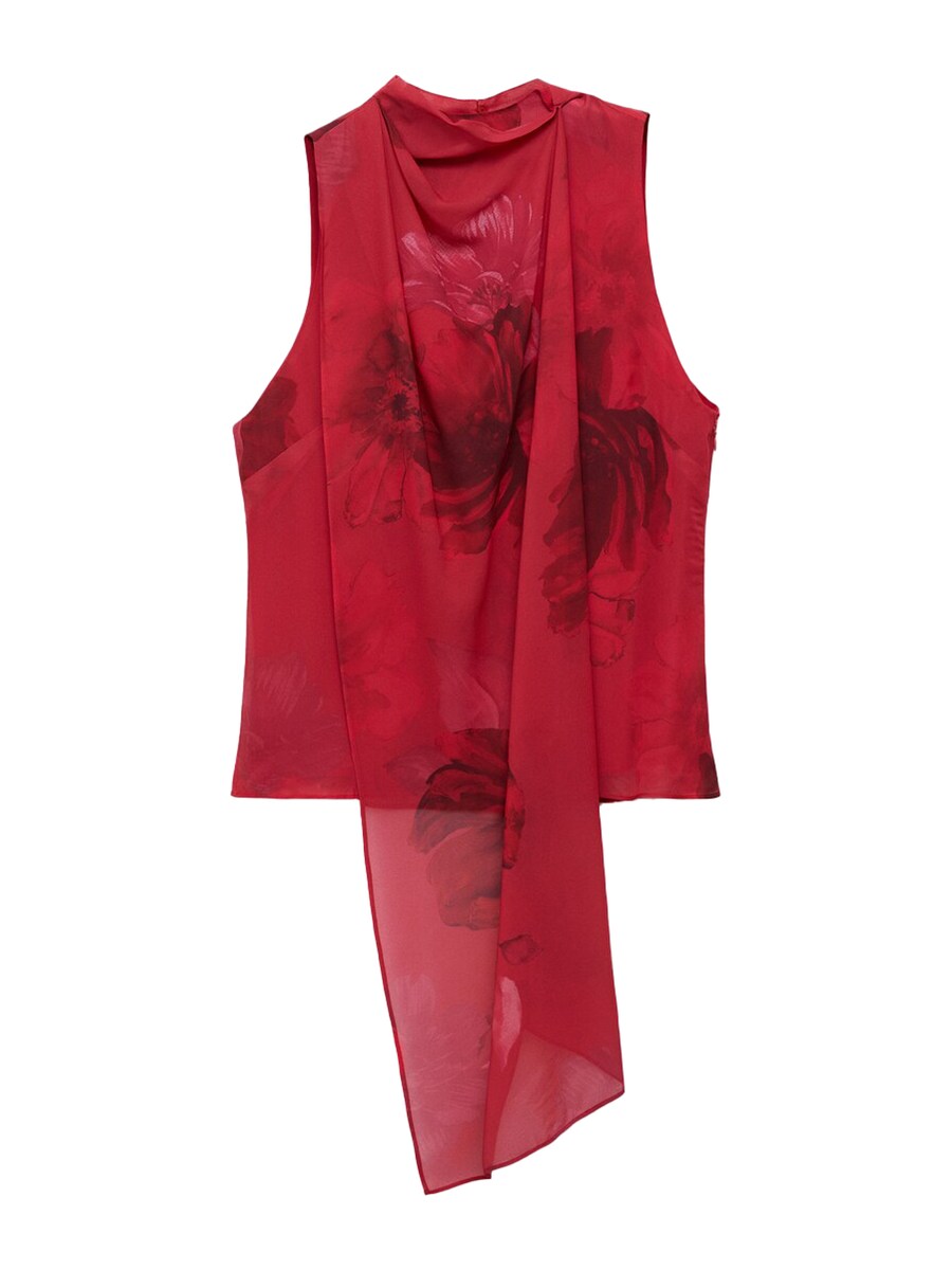 

Блуза MANGO AMAPOLA, цвет Red/Carmine red/Dark red