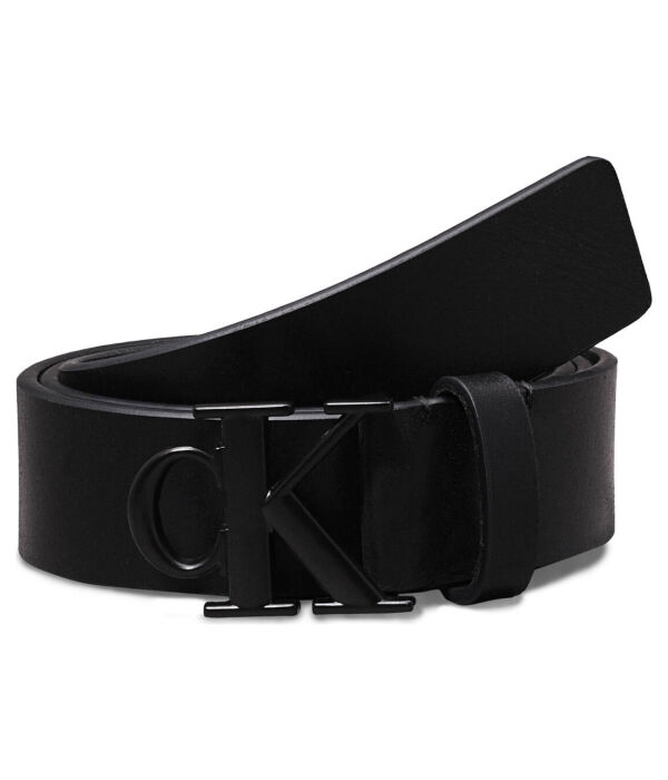 

Кожаный ремень Calvin Klein Jeans, черный