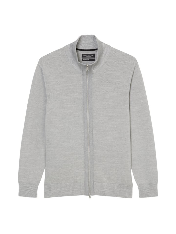 

Кардиган Marc O'Polo Strickjacke regular, цвет silver gray melange