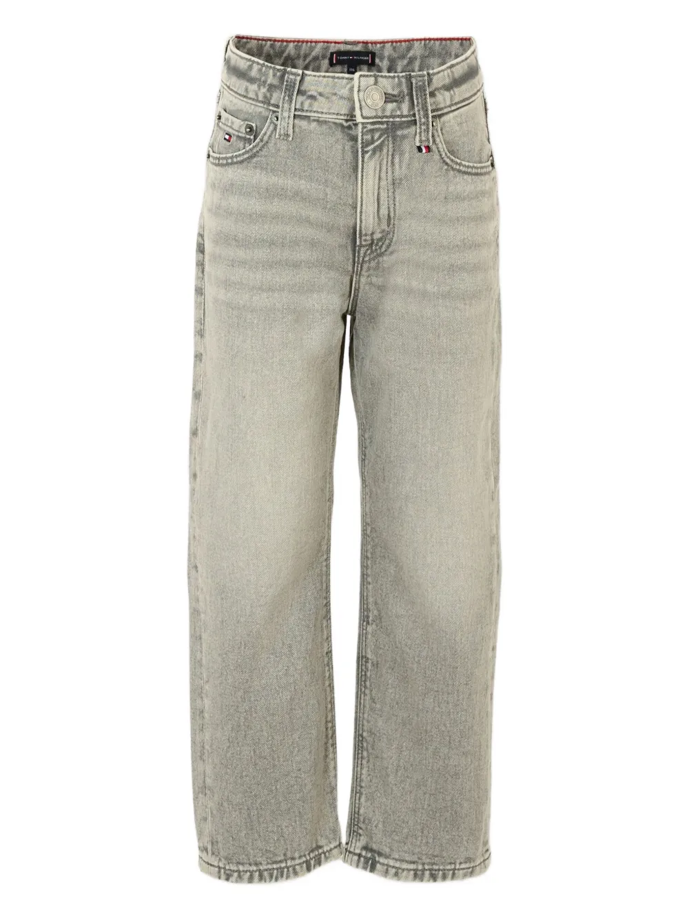 

Джинсы с эффектом кислотной стирки Tommy Hilfiger Junior, серый