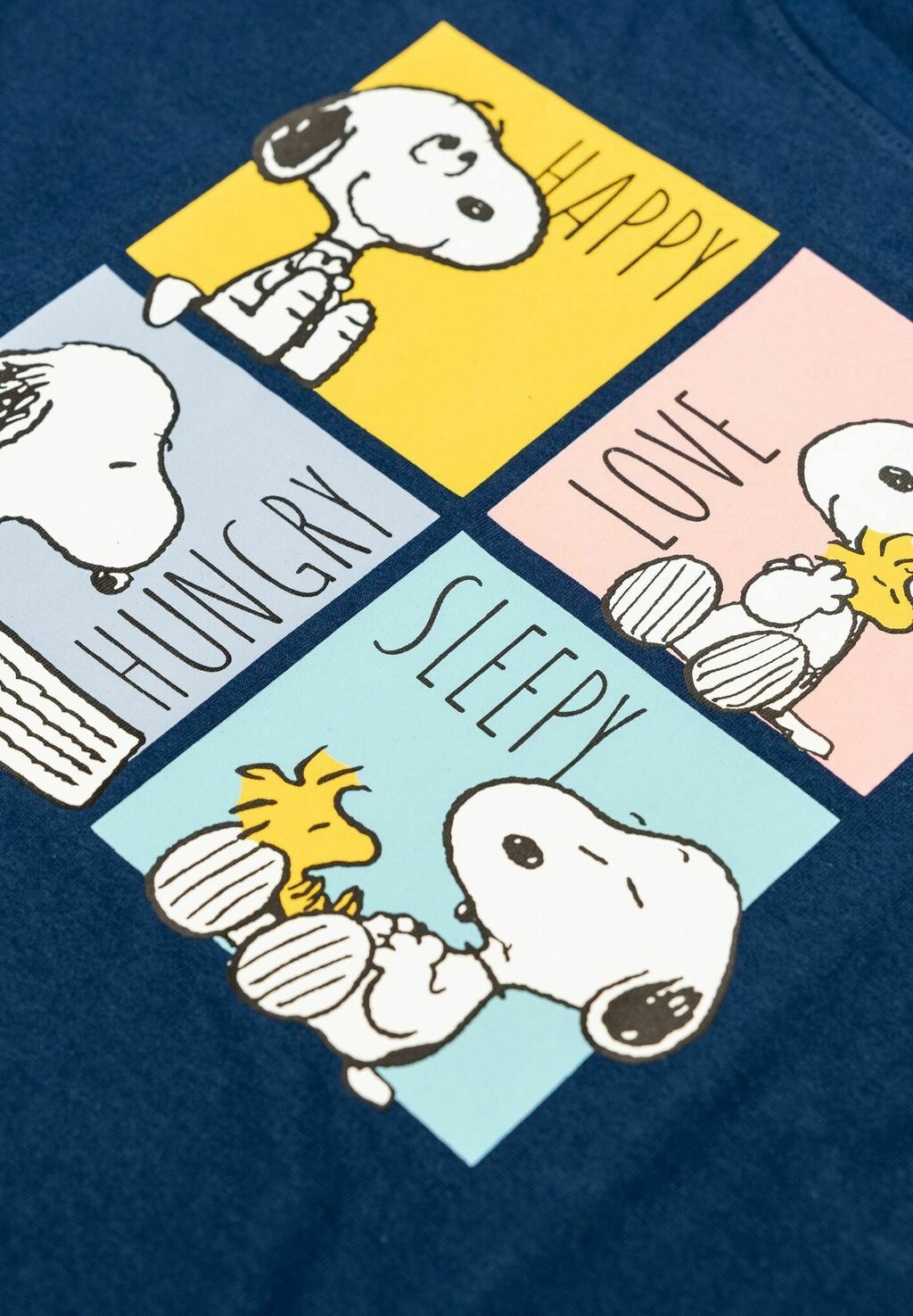 

Верх пижамы THE PEANUTS SNOOPY KURZARM Snoopy, синий