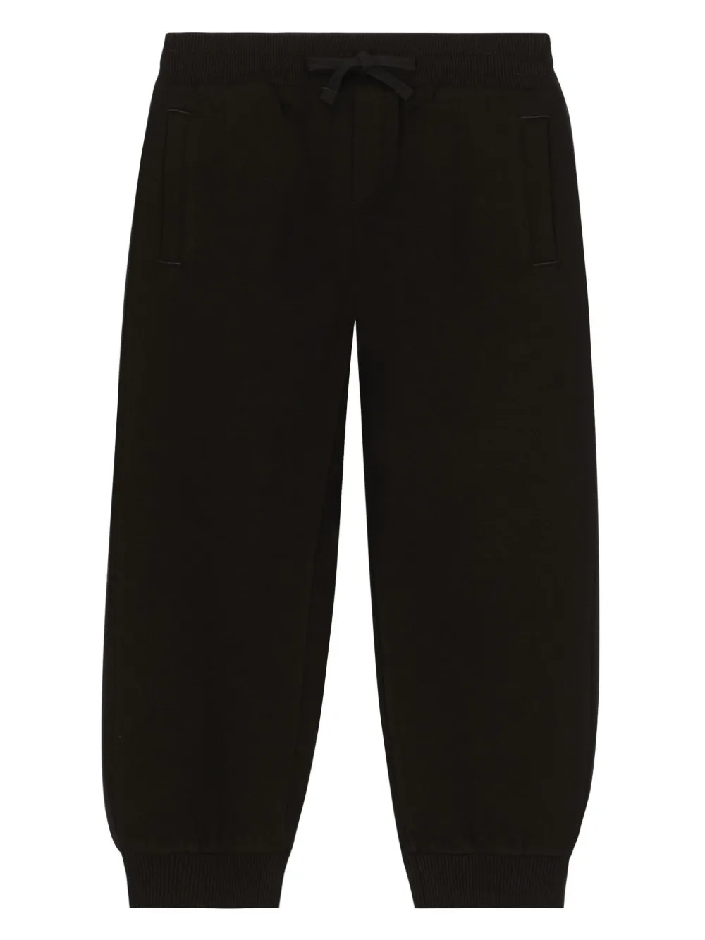 

Спортивные брюки из джерси с логотипом DG Dolce & Gabbana Kids, черный