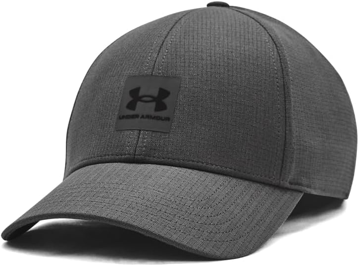 

Мужская кепка Under Armour Iso-chill ArmourVent Stretch Fit, (025) Castlerock/Black