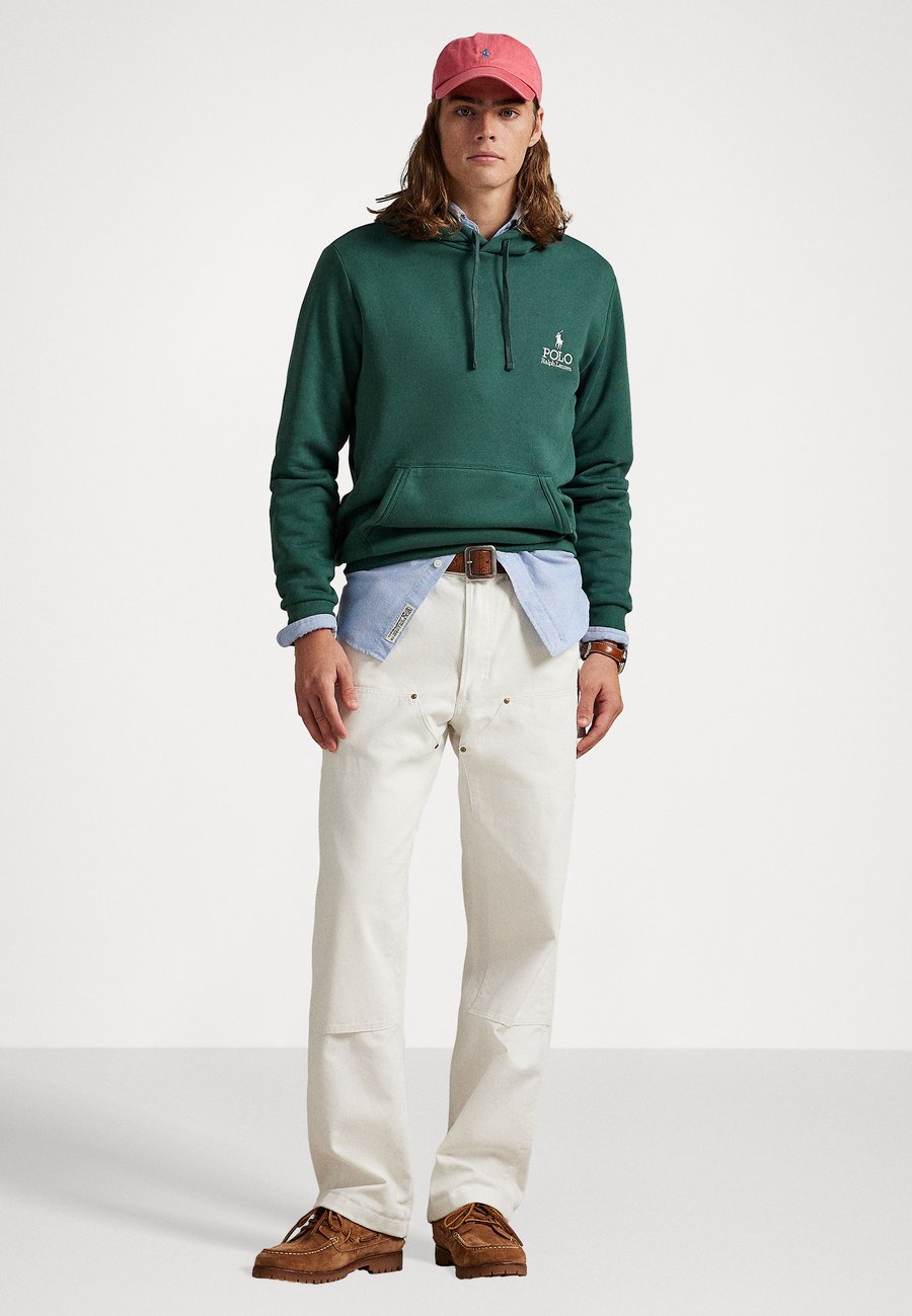 Худи Polo Ralph Lauren LOGO FLEECE HOODIE, Charter Green/Green — фото 2