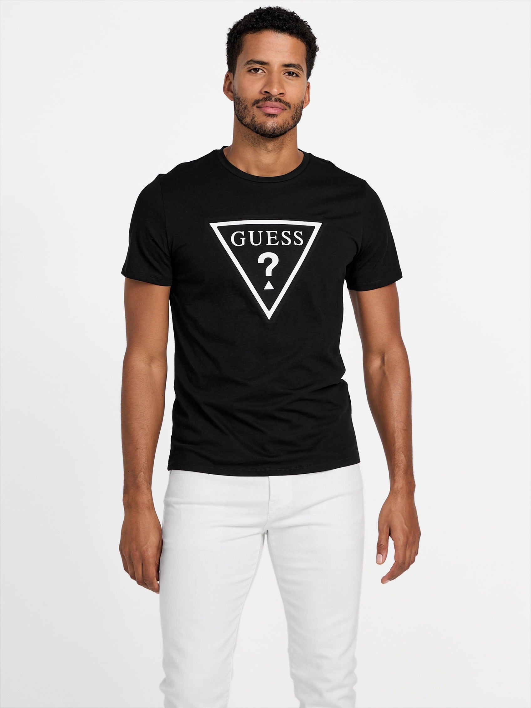 

Футболка с логотипом Eco Kris Guess Factory, цвет black snakeskin