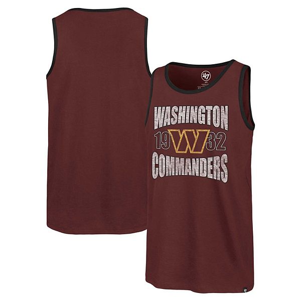 

Мужская футболка '47 burgundy washington commanders upload franklin Unbranded