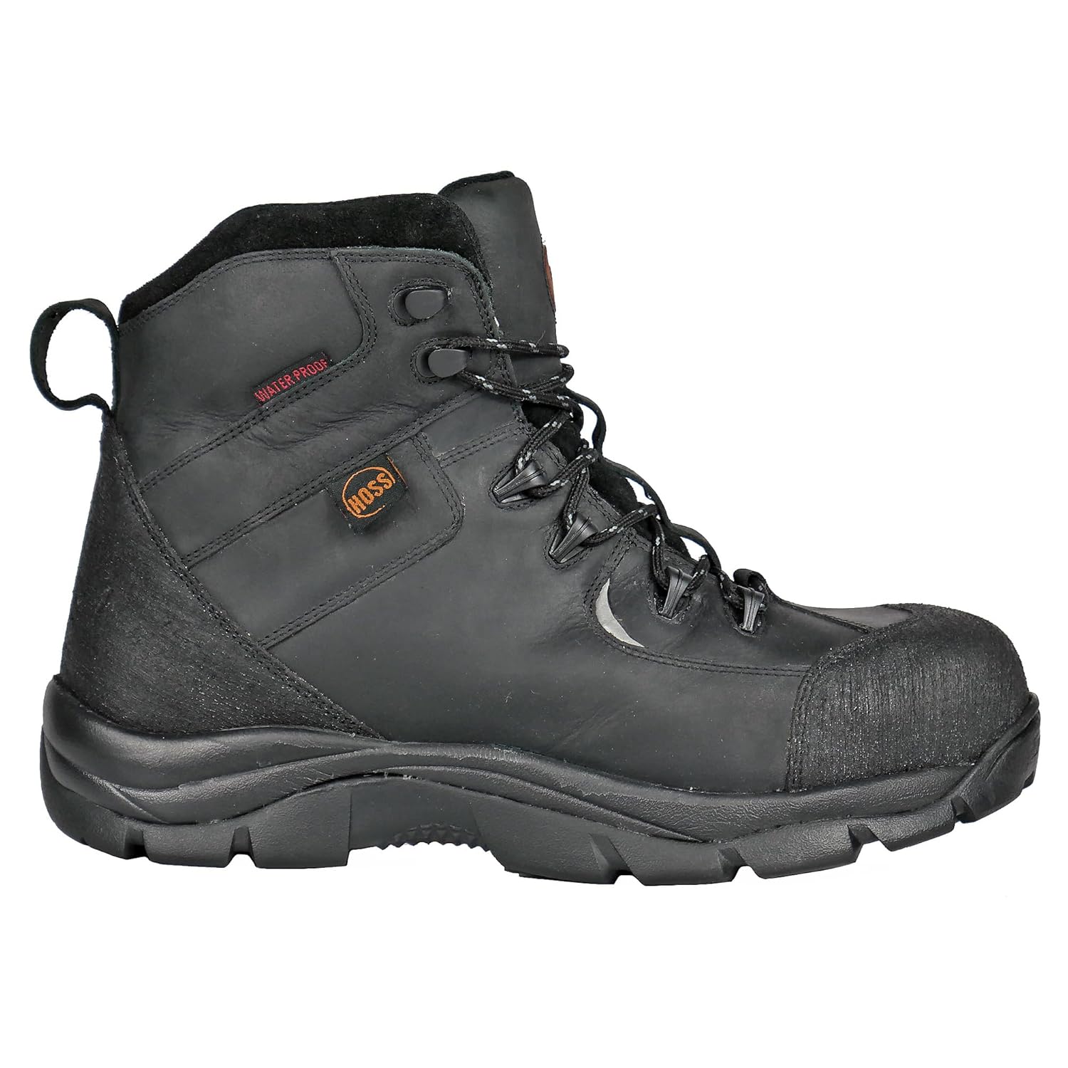 Мужские ботинки Hoss Ridge 6 WP PR Hiker, черные, размер 7 XX-широкие — фото 4