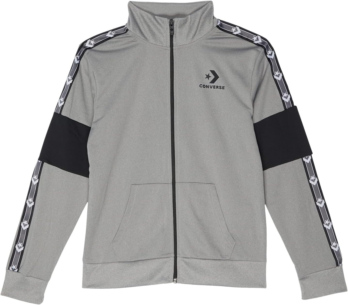 

Куртка Converse Star Chevron Taping Jacket, цвет Dark Grey Heather