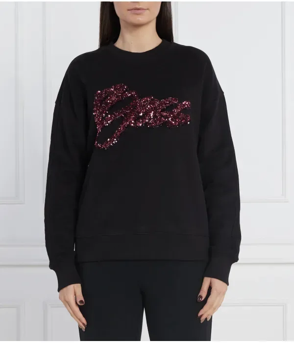 Толстовка с логотипом Ecaisa regular fit Boss, черный