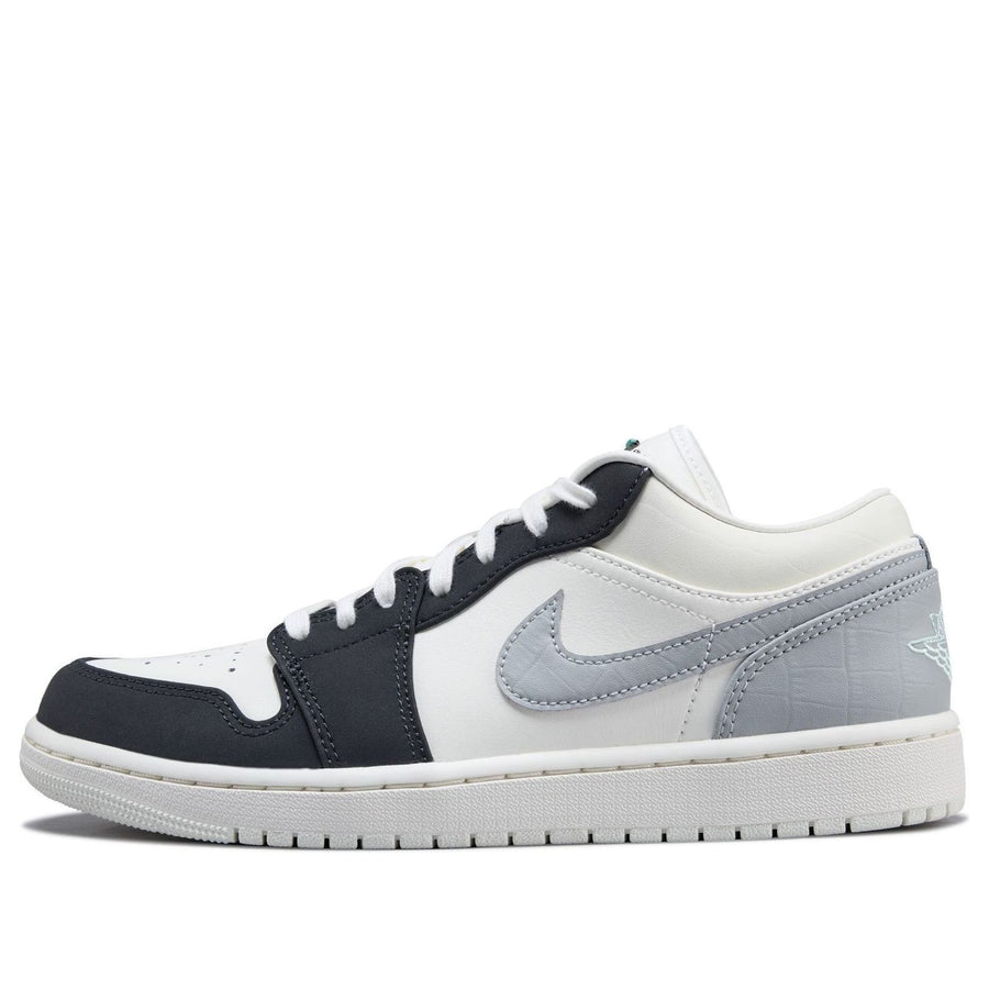 

Кроссовки Air Jordan 1 Low 'Sail Light Smoke Grey Mint Foam', бежевый