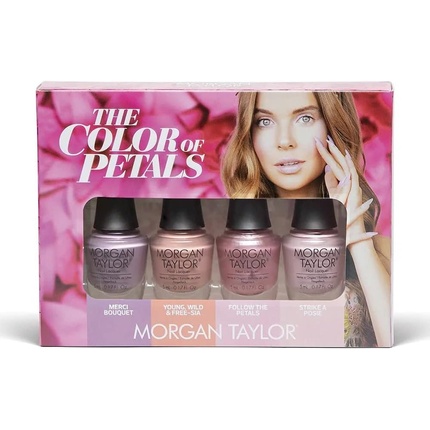 

Мини-набор лака для ногтей The Color Of Petals — 4 шт., Morgan Taylor