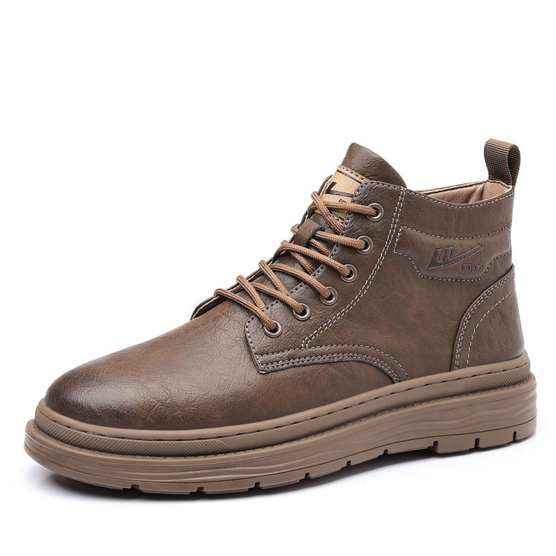 

WARRIOR Ботинки Outdoor Mountaineering Boots Short Mid Calf British Style Yellow