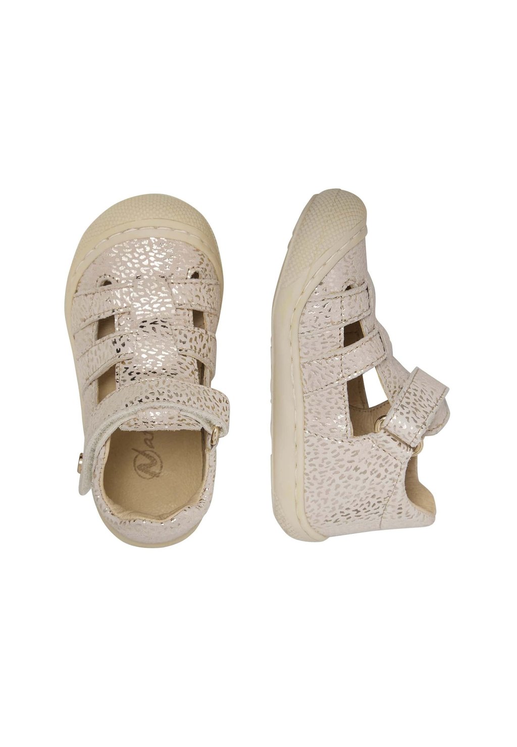 Обувь с ремешками BEDE - Baby shoes Naturino, золотой — фото 3