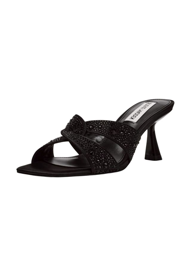 Мюли из искусственной кожи/текстиля Steve Madden, черный