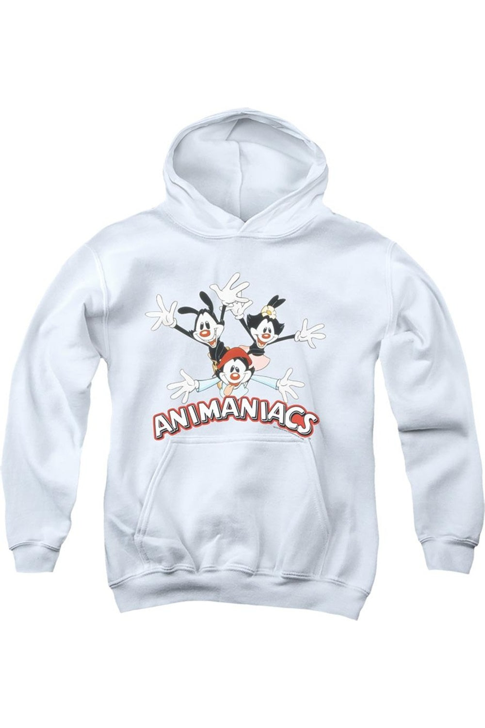 

Толстовка с капюшоном Animaniacs Trio для молодежи Gildan, белый