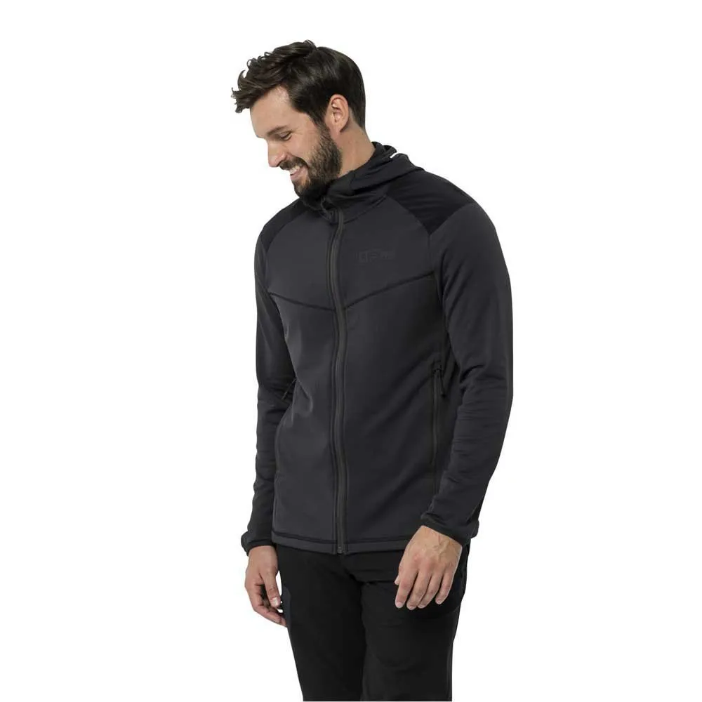 

Флис Jack Wolfskin Kolbenberg full zip, черный