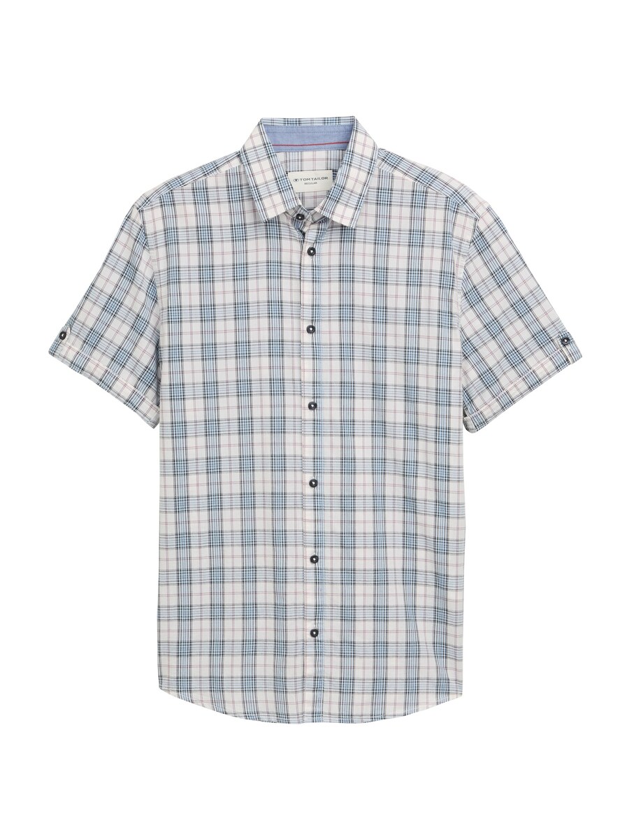 

Рубашка на пуговицах классического кроя TOM TAILOR, светло-синий