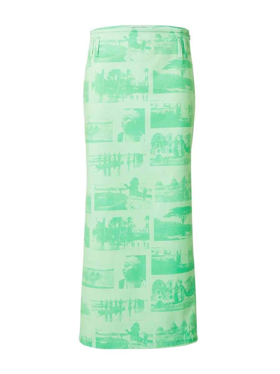 

Юбка Rebirth Studios Pamela, цвет Grass green/Light green