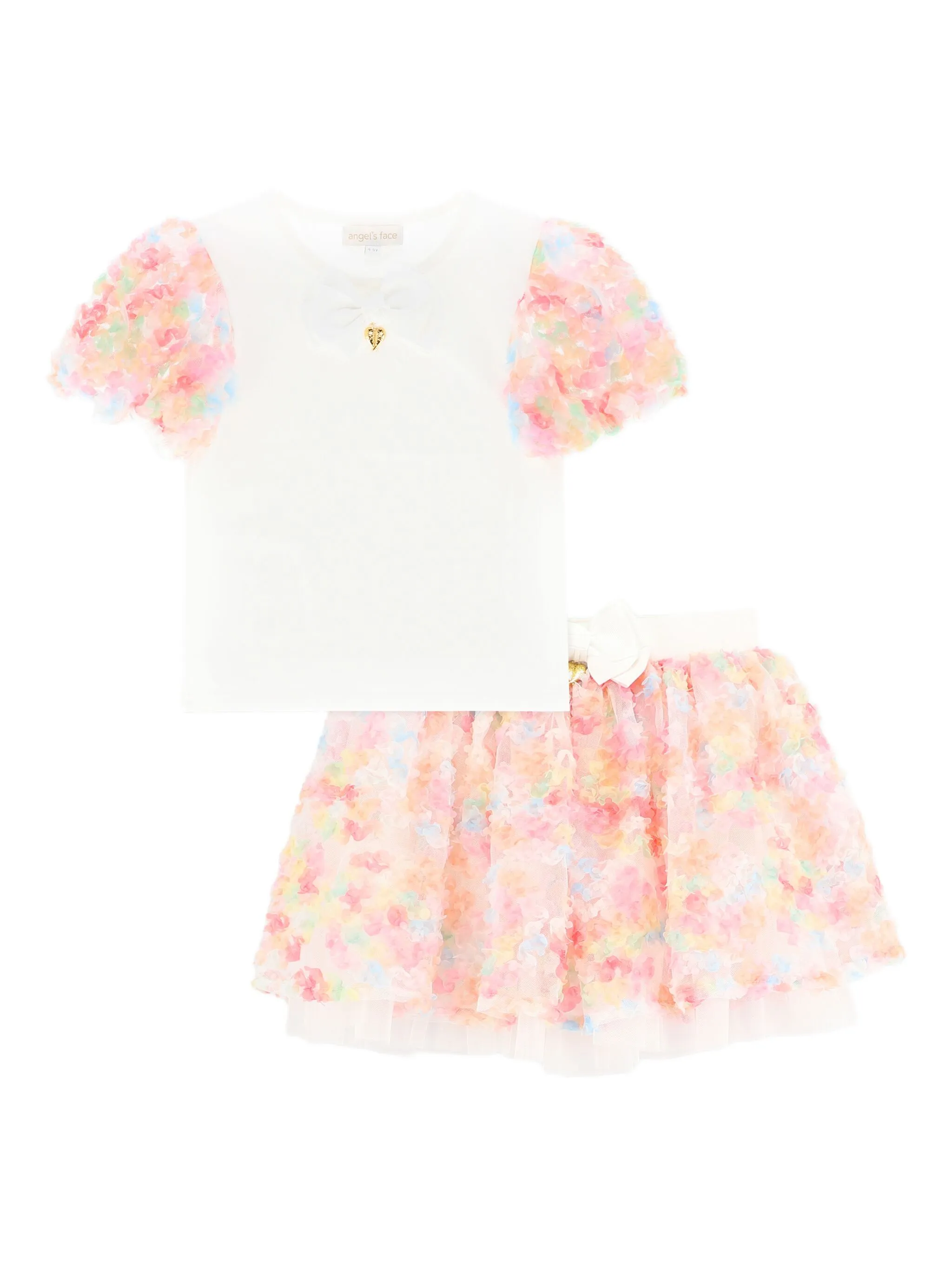 

Фактурная юбка Angel'S Face Kids, розовый