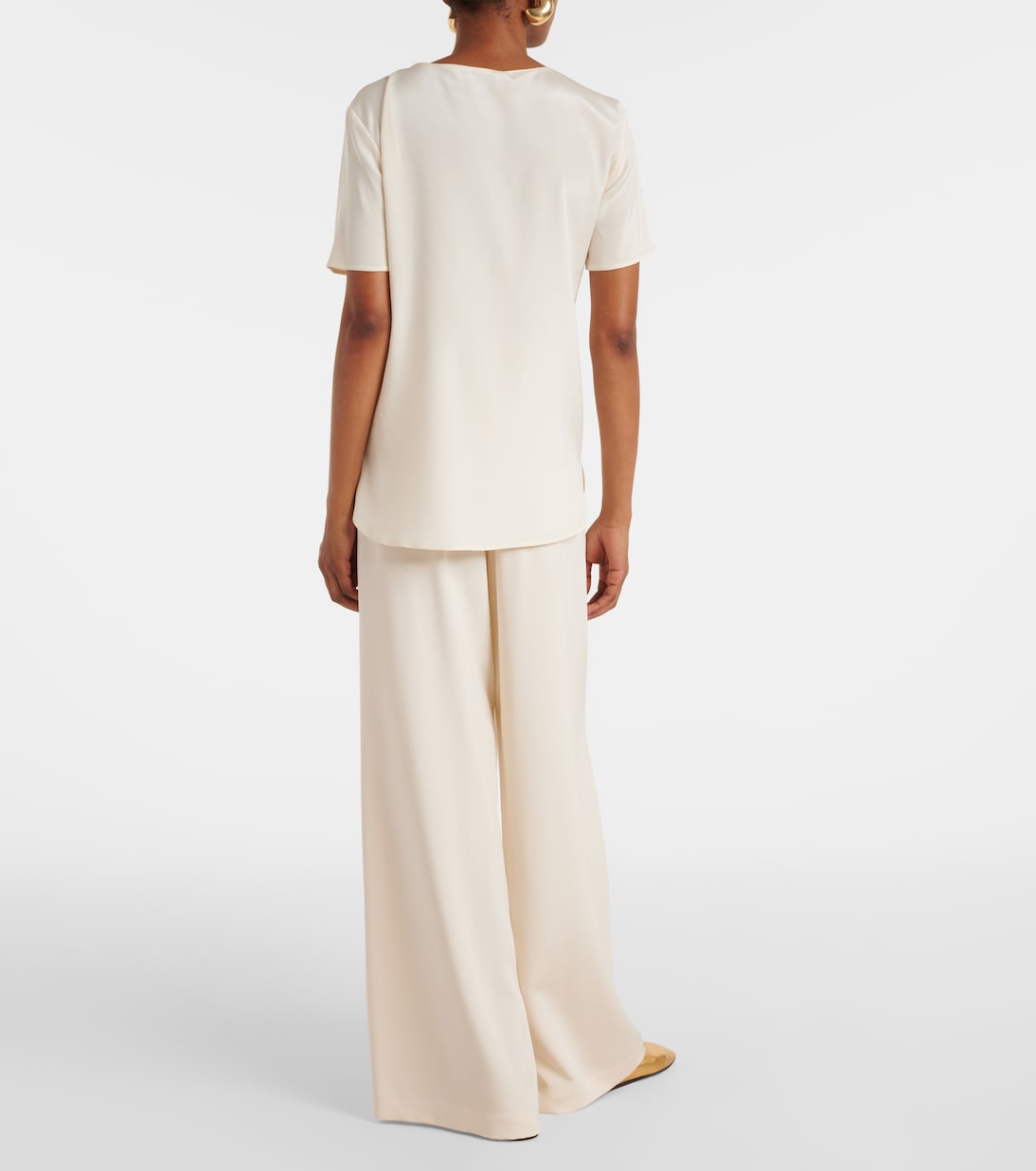 Футболка Aris из смесового шелка Max Mara, Tela — фото 3