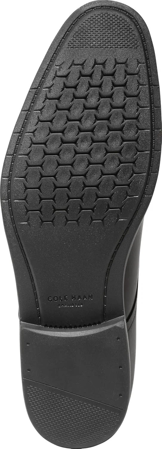 Мужские оксфорды Cole Haan Harmon Grand Plain Toe, Black Waterproof — фото 2