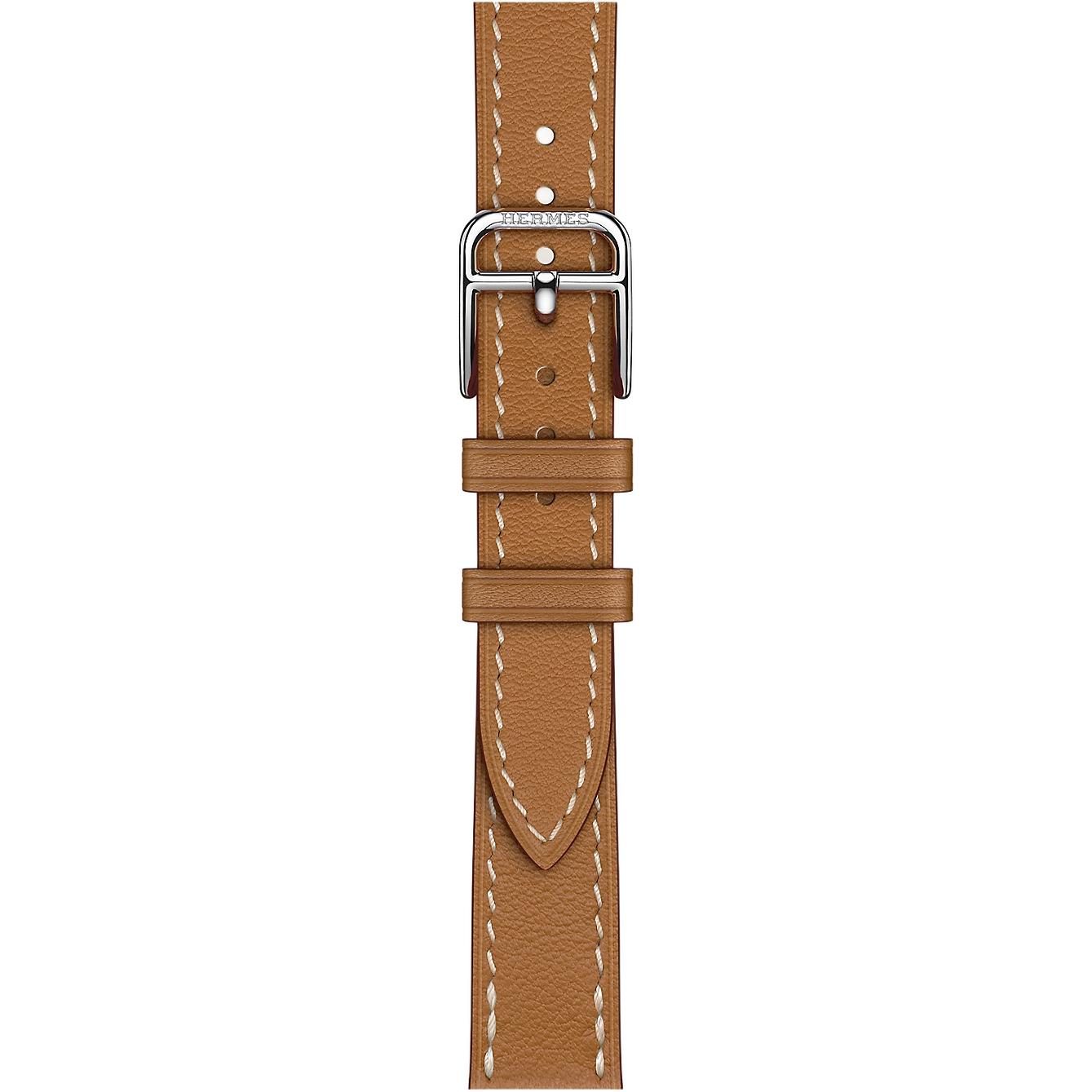 

Ремешок Apple совместимость натуральная кожа коровья 42mm HERMES, золотой