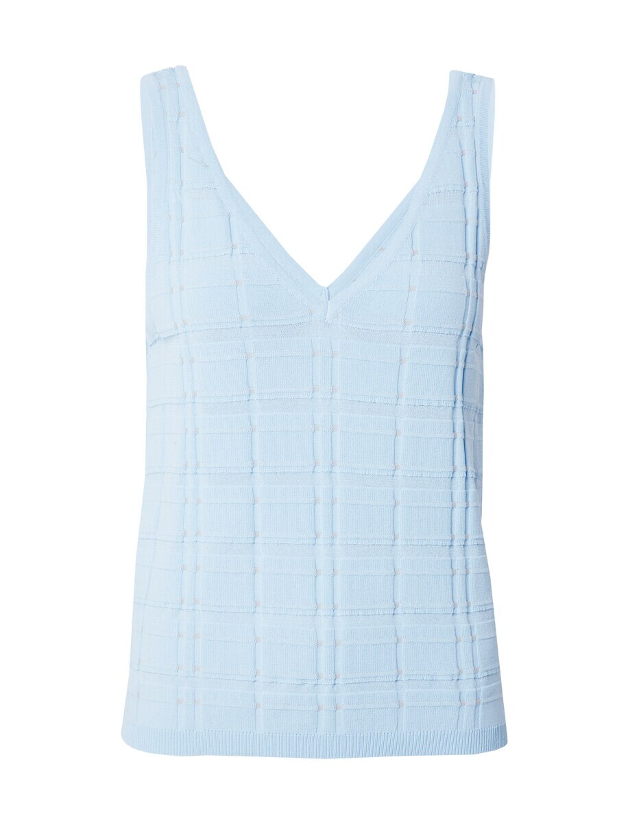

Вязаный топ NÜMPH Knitted Top NUSIBBY, светло-синий