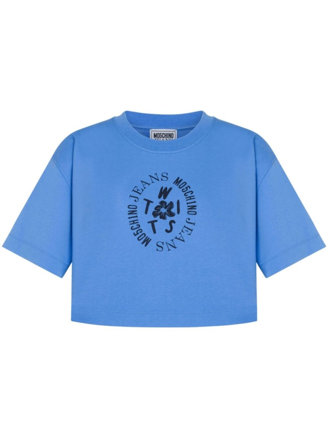 

MOSCHINO JEANS футболка с логотипом, синий