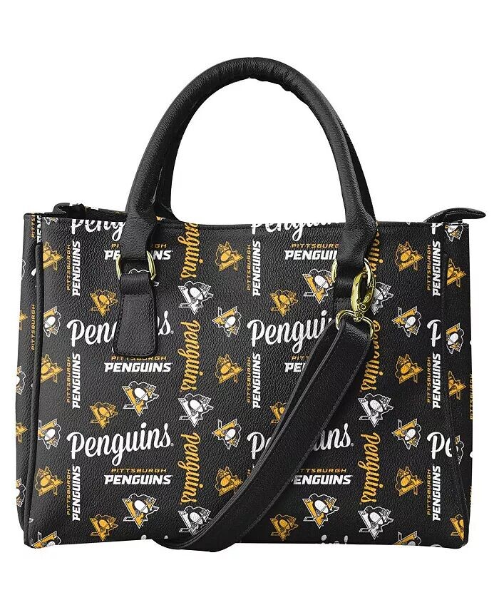 Женская сумка-тоут Pittsburgh Penguins повторяет Brooklyn Foco, черный