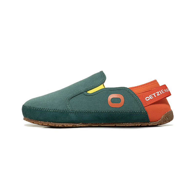 

OETZI Кроссовки унисекс зеленые оранжевые, цвет Green & Orange